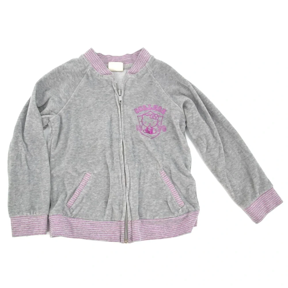 Hello Kitty Jacket Zara Girls 3/4 Collection Zipped Youth Fall Coat
